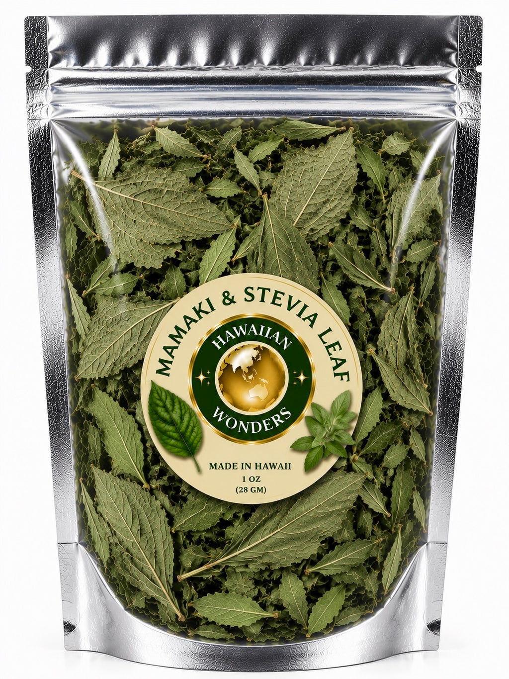 Mamaki & Stevia Leaf Herbal Tea Blend