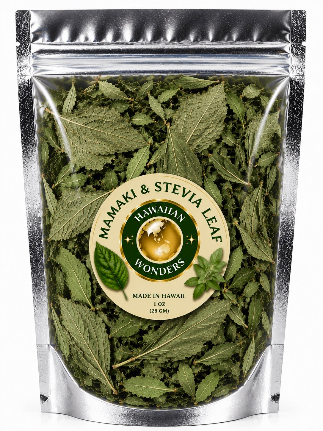 Mamaki & Stevia Leaf Herbal Tea Blend