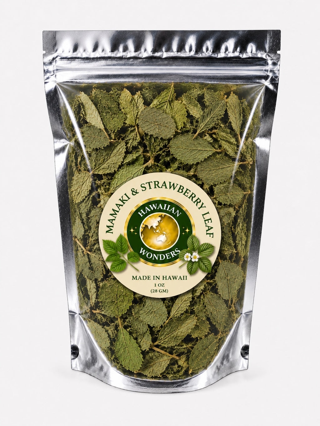 Mamaki & Strawberry Leaf Herbal Tea Blend