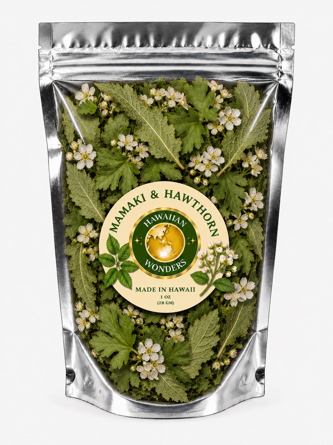 Mamaki & Hawthorn Leaf & Flower Herbal Blend