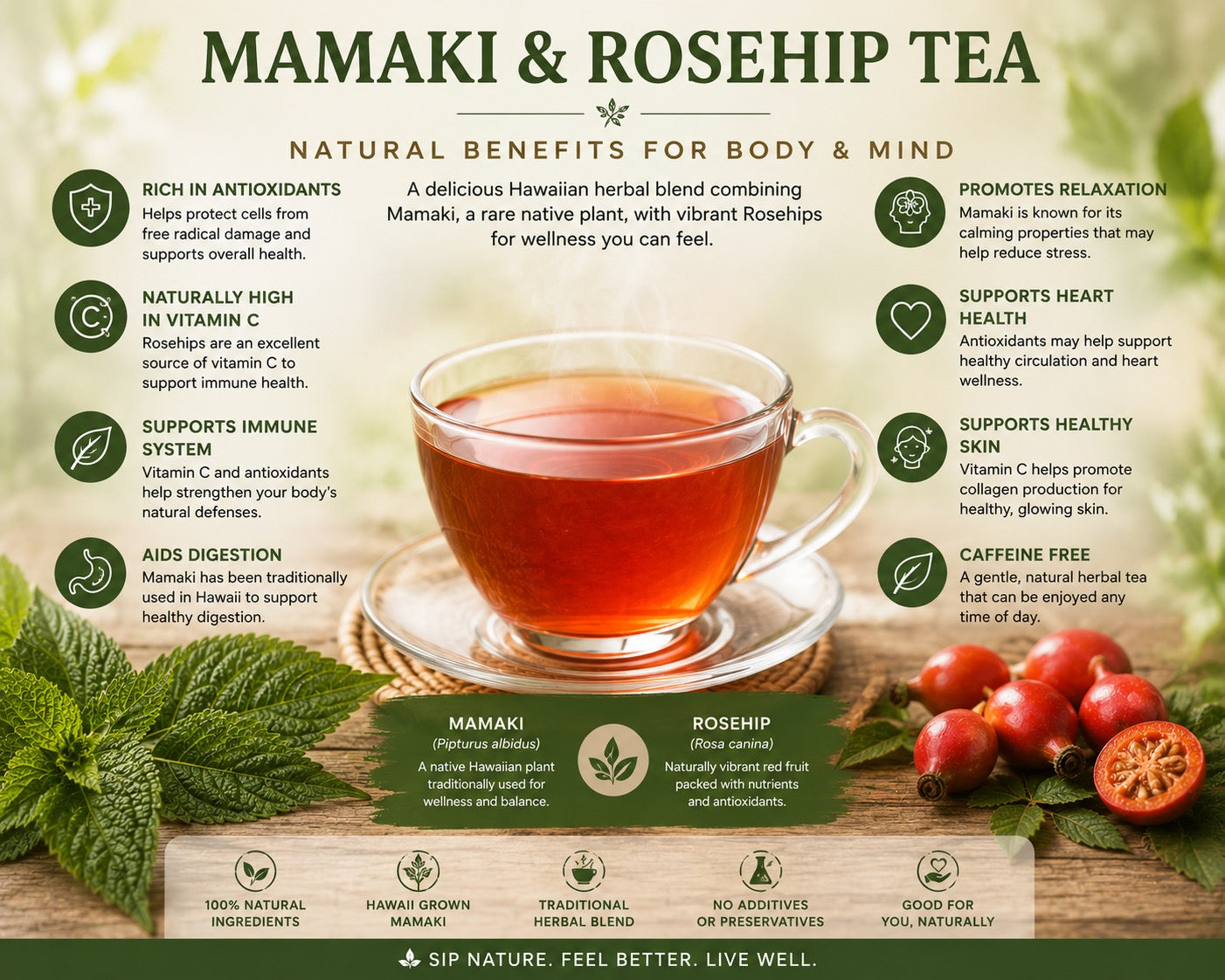 Mamaki & Rosehip
